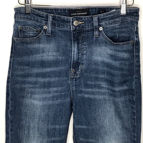 Lucky Brand Bridgette Skinny Jeans-EUC-Size 6/28 - Picture 2 of 14